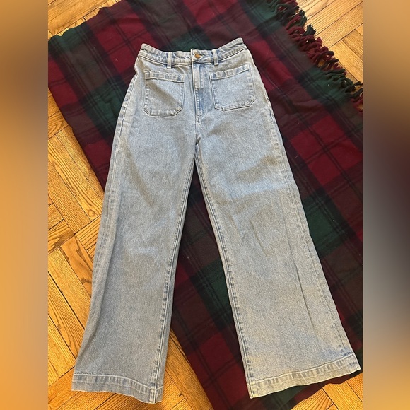 Rollas high rise wide leg jean size 26 - Picture 2 of 6